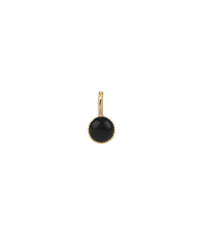 Pendentif mini-perle noire