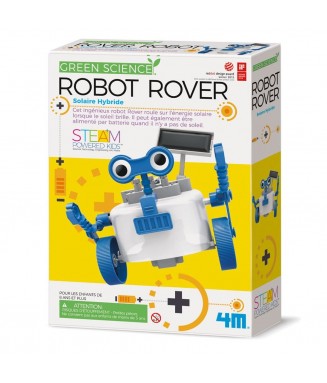 4M Kidzlabs GREEN SCIENCE/Solaire Hybride: ROBOT ROVER