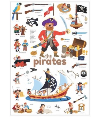 Mini poster Pirates - 3-8 ans