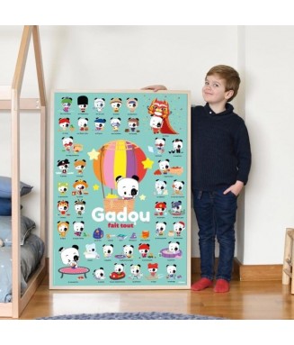 Poster en stickers - GADOU