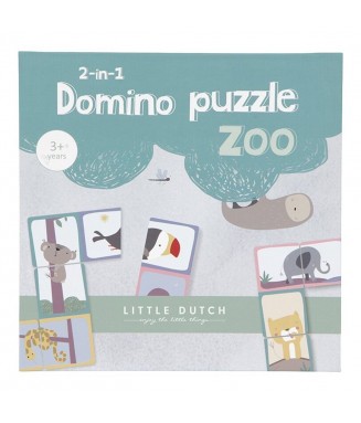 Puzzle dominos - zoo