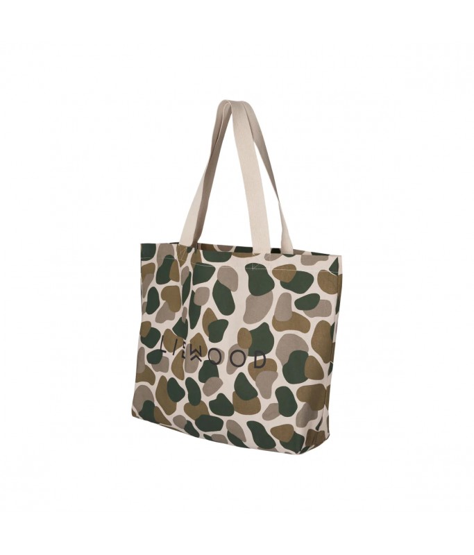 Tote Bag Big - Camouflage / Green multi mix