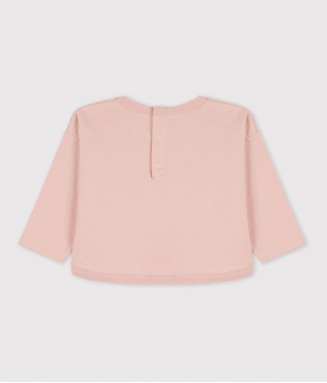 T-shirt manches longues bébé en tubique