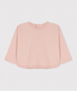 T-shirt manches longues bébé en tubique
