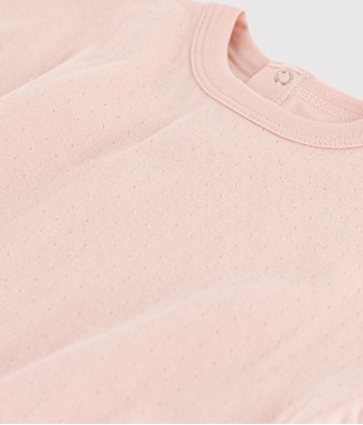 T-shirt manches longues bébé en tubique