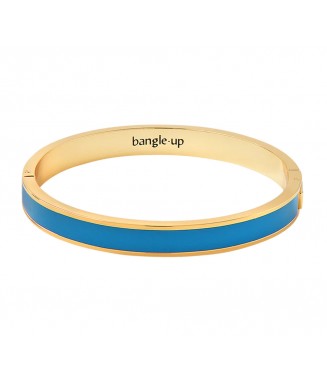 Bracelet à fermoir BANGLE 0.7 cm - Bleu Myosotis