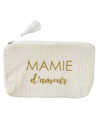 Trousse cadeau "Mamie d'amour" ivoire