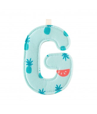 Lettre G - Turquoise