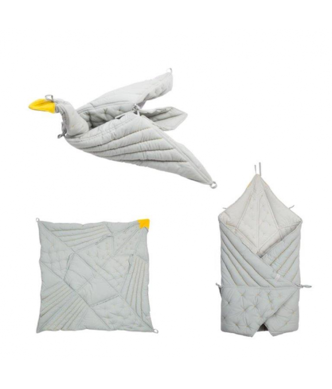 Couverture Oiseau - Bleue