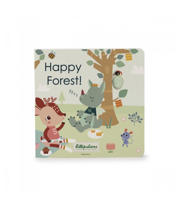 Livre tactile et sonore - Happy Forest !