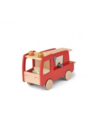 Camion de pompier en bois - Eigil