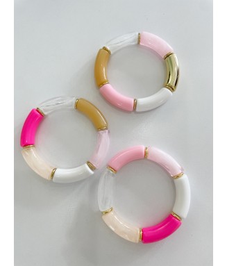 TRIO - bracelets colorés