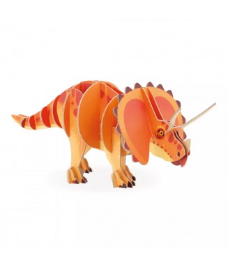 Dino Puzzle - Triceratops