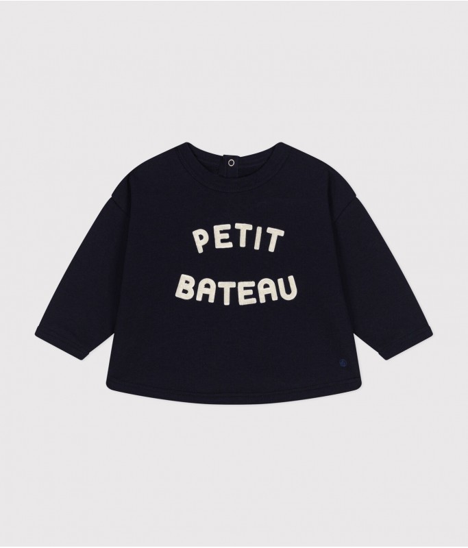 Sweat-shirt - Petit Bateau bouclette