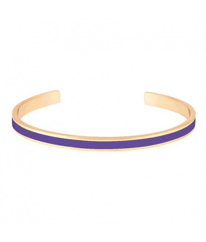 Jonc ouvert ajustable BANGLE - Deep purple