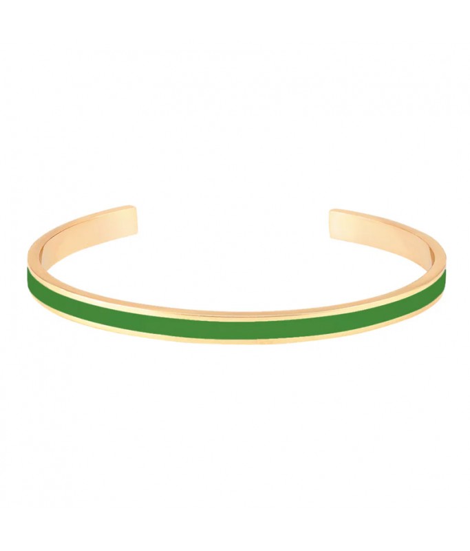 Jonc ouvert ajustable BANGLE - simply green