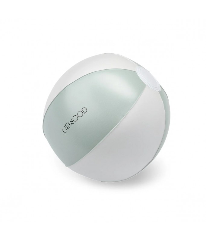 Ballon de plage - Stripe Dusty Mint / Creme de la Creme
