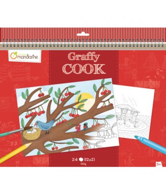Set de table à colorier - Graphy Cook