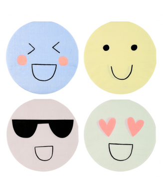 Petites Serviettes Emoji