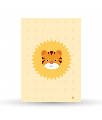 Carte Postale Jungle - Tigre