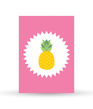 Carte Postale Ananas