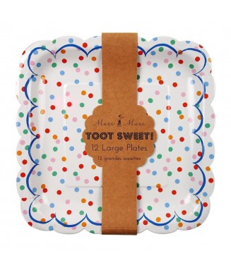 Petites assiettes a pois tooth sweet