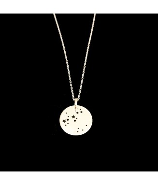Collier argent - Constellation Sagittaire